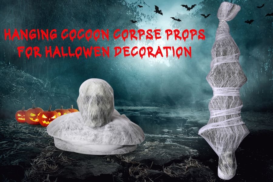 72 Inch Halloween Cocoon Corpse Prop